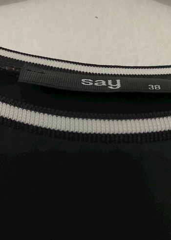 Uzun Desenli Kadın Tunik Fermuarlı - Görsel 4