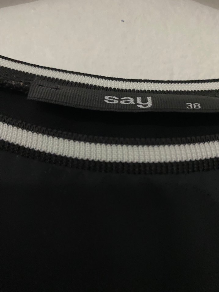 Uzun Desenli Kadın Tunik Fermuarlı - Görsel 4