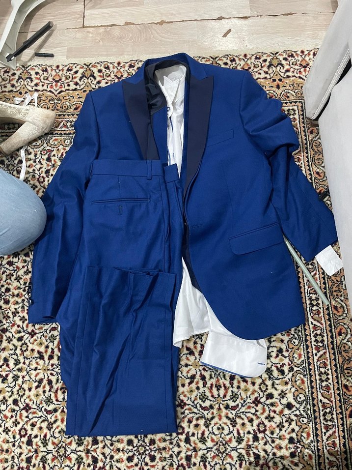 Uzun Kollu Beyaz Gotik A Kesim damatlik - Görsel 2