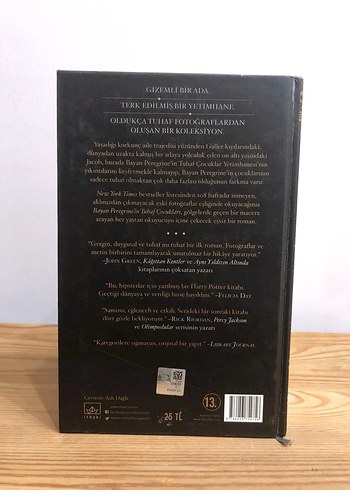 Bayan Peregrine'in Tuhaf Çocukları - Ransom Riggs - Görsel 2