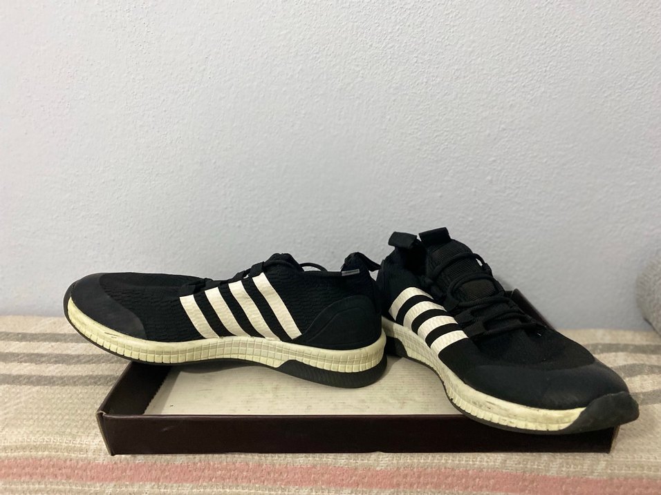 Siyah Çizgili Bağcıklı Erkek Spor Ayakkabı - Görsel 3