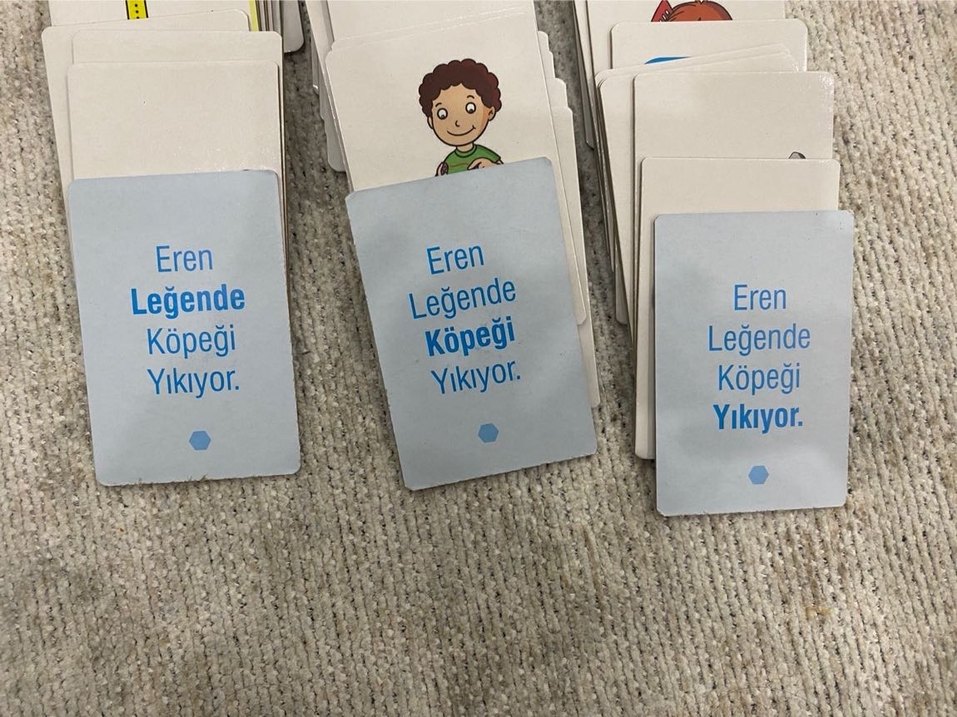 Konuşma Kartları - Dört Sözcüklü Cümleler - Görsel 2