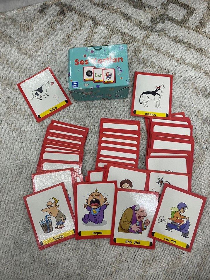 Konuşma ve Ses Kartları Seti - Görsel 2