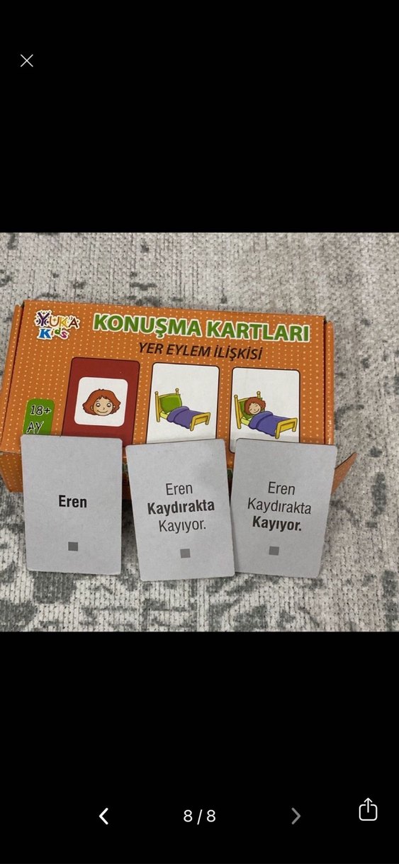 Yereylem İlişkisi Konuşma Kartları - Görsel 2