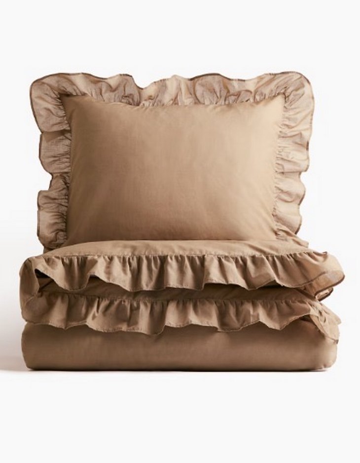 H&M Farbalalı Nevresim Takımı - Görsel 3