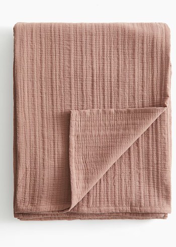 H&M PAMUKLU MUSLİN YATAK ÖRTÜSÜ - Görsel 2