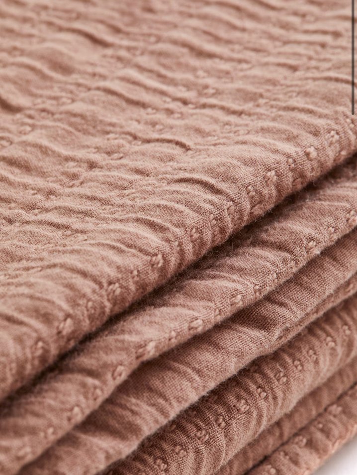 H&M PAMUKLU MUSLİN YATAK ÖRTÜSÜ - Görsel 3