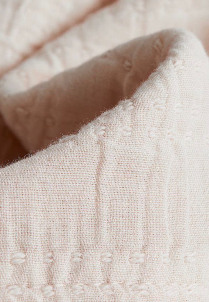 H&M PAMUKLU MUSLİN YATAK ÖRTÜSÜ - Görsel 3