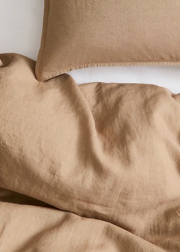 H&M TEK KİŞİLİK KETEN NEVRESİM TAKIMI - Görsel 2