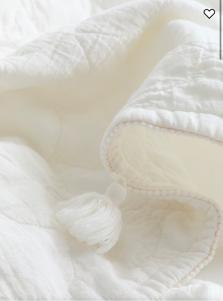 H&M PAMUKLU KAPİTONE YATAK ÖRTÜSÜ - Görsel 3