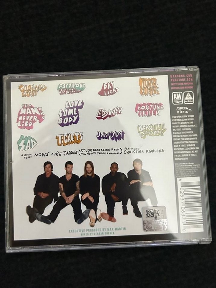 Maroon 5 - Overexposed Albüm - Görsel 2