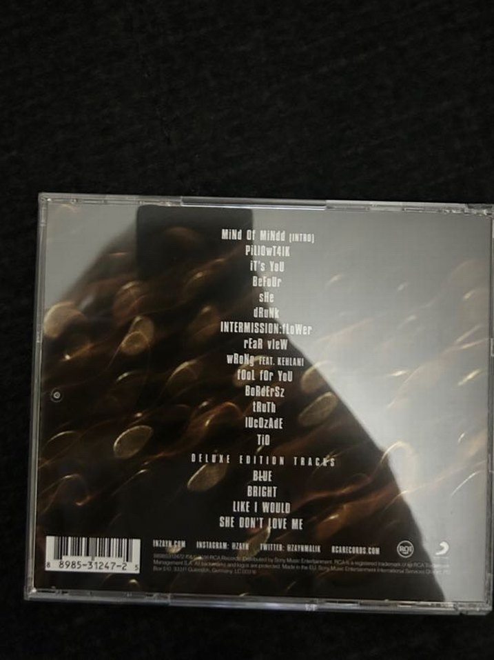 Zayn - Mind of Mine Albümü CD - Görsel 2