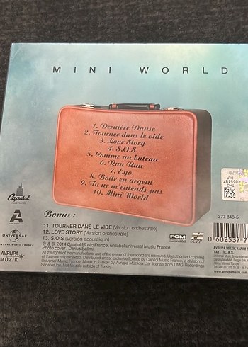 Indila - Mini World albüm - Görsel 2