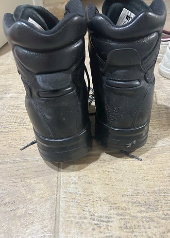 YDS Siyah Deri Bot - Görsel 4