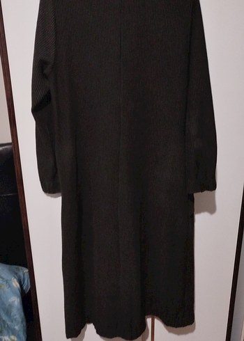 Yeşil Uzun Kadın Goth Kaban - Görsel 2