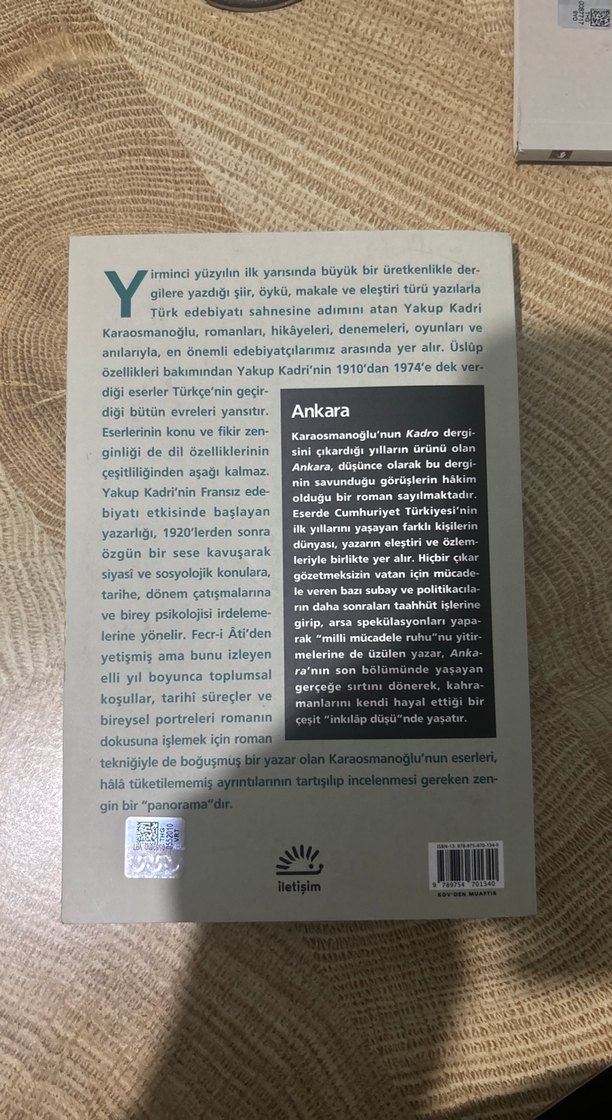 Yakup Kadri Karaosmanoğlu - Ankara Romanı - Görsel 2