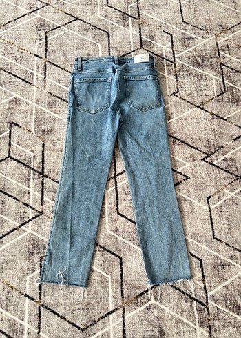 Kadın Mavi Denim Pantolon - Görsel 2