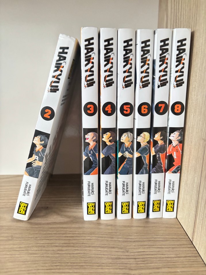 Haikyuu! Cilt 2-8 Manga Seti - Görsel 2