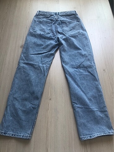 36 Beden mavi Renk Yırtık jeans