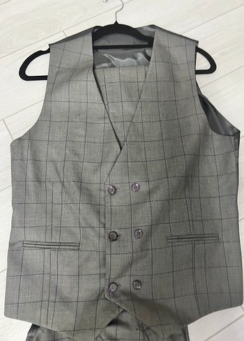 Gri Desenli Erkek Takım Ceketi - Görsel 3