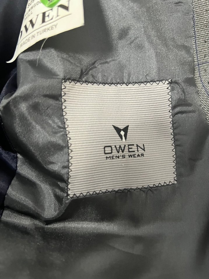 Gri Desenli Erkek Takım Ceketi - Görsel 2