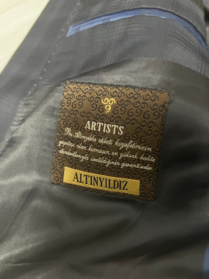 Altınyıldız Erkek Lacivert Klasik Kesim Takım Elbise - Görsel 2