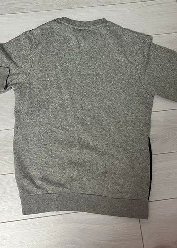 Nike Gri Uzun Kollu Sweatshirt - Görsel 2