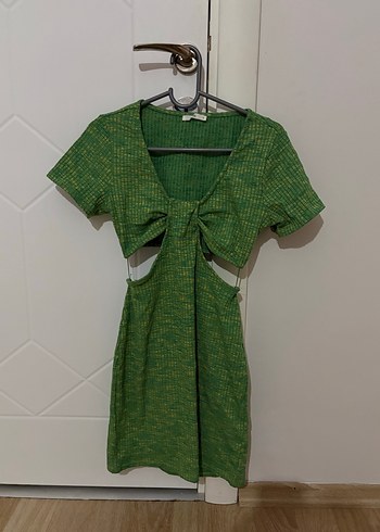 Diğer Yesil Mini Elbise