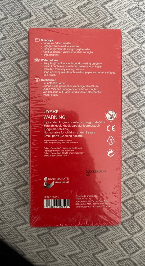Faber-Castell 12 Renk Suluboya Seti - Görsel 2