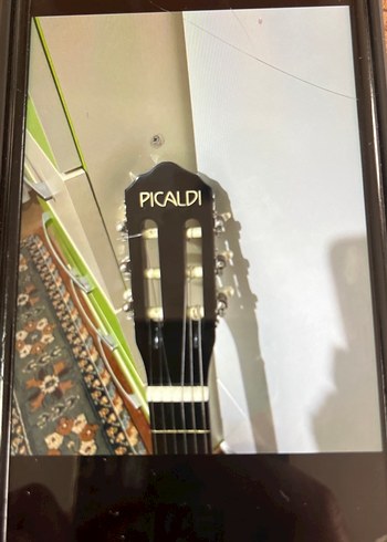 Siyah Klasik Gitar - Görsel 4