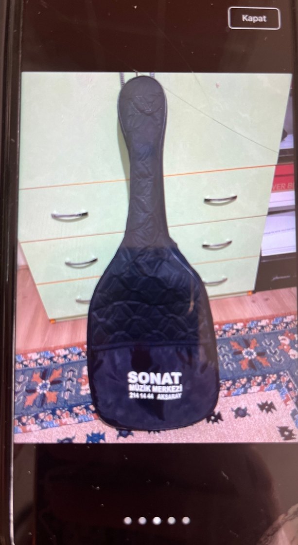 Siyah Klasik Gitar - Görsel 3
