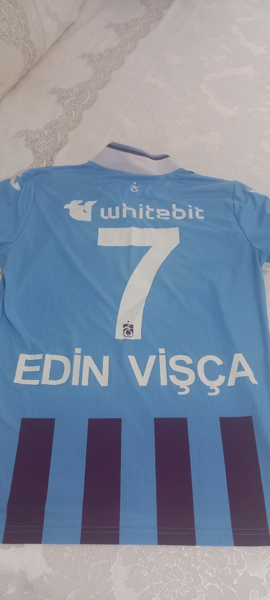 Mavi Çizgili Erkek V Yaka Forma - Görsel 3