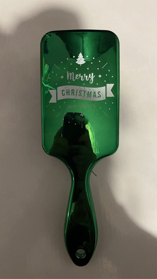 Yeşil Saplı Saç Fırçası - Görsel 2