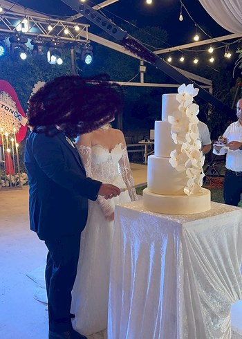 Fransız Dantel Gelinlik - Görsel 5