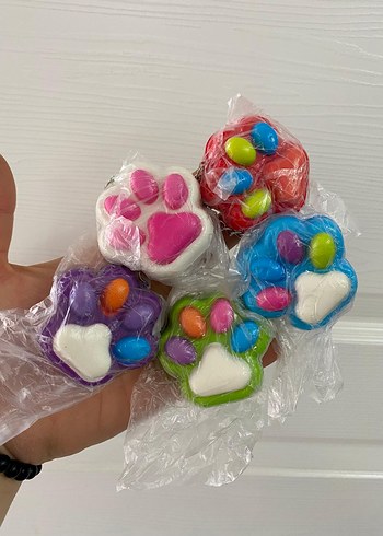 Pembe Renkli Pati Figürlü Anahtarlık - Görsel 2