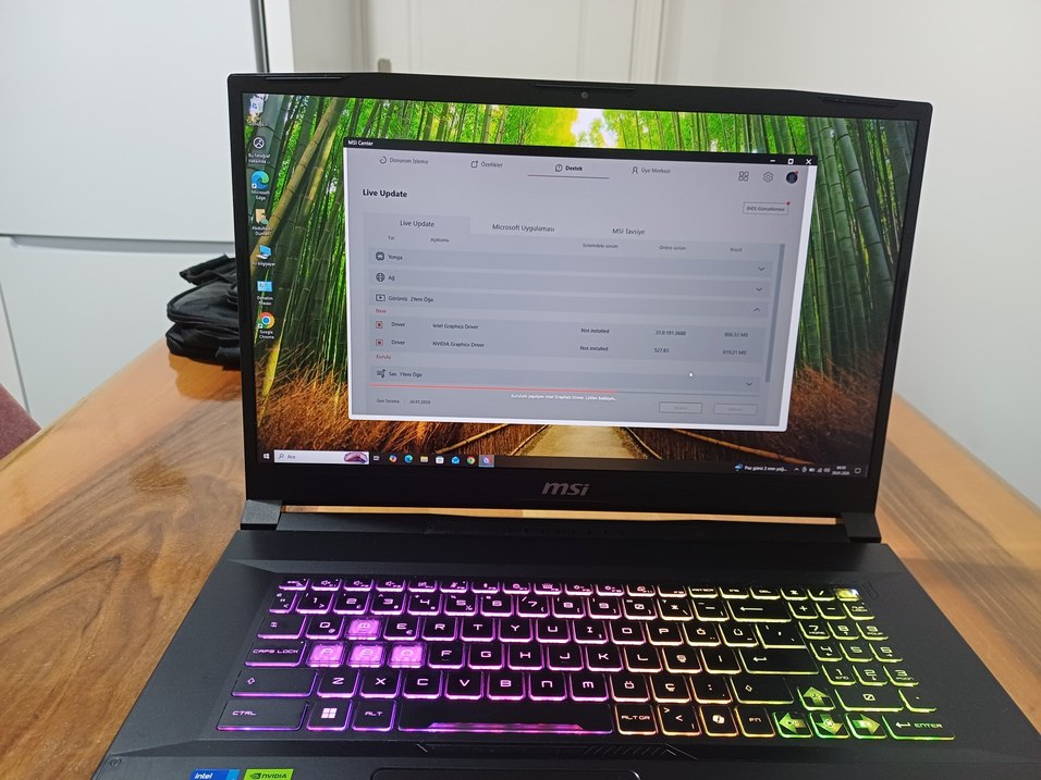 MSI KATANA 17 b13vgk-1287xtr - Görsel 4