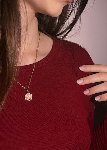 Çelik Trend Sanat Kolye - Görsel 2