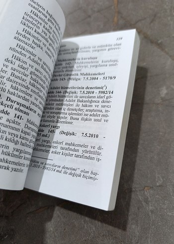T.C. Anayasası 12 Eylül 2010 Cep Kitap - Görsel 3