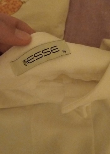 beyaz kadın 40 beden pantolon - Görsel 3