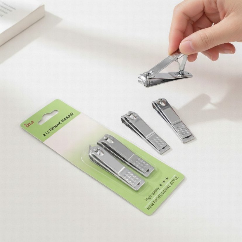 2'li Renkli Tırnak Makası Seti - Görsel 2