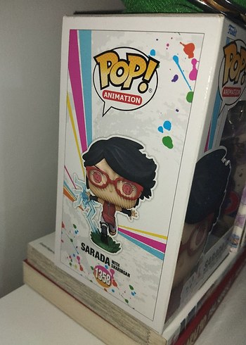 Boruto Sarada Sharingan funko pop figür - Görsel 3