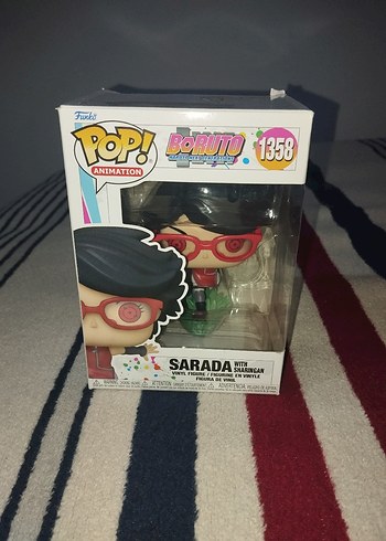 Boruto Sarada Sharingan funko pop figür - Görsel 4