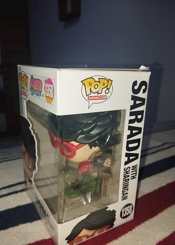 Boruto Sarada Sharingan funko pop figür - Görsel 5
