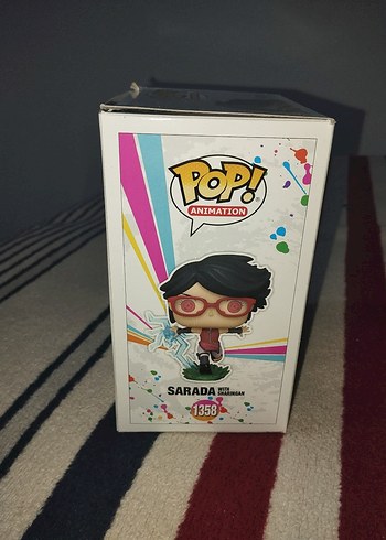 Boruto Sarada Sharingan funko pop figür - Görsel 6