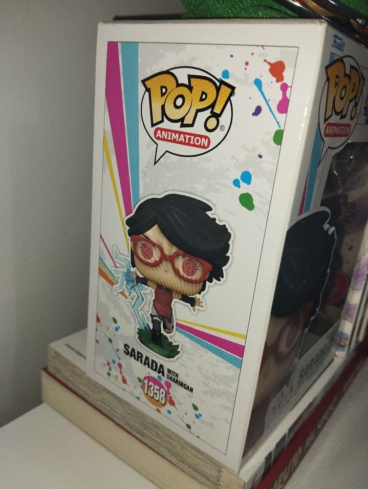 Boruto Sarada Sharingan funko pop figür - Görsel 3