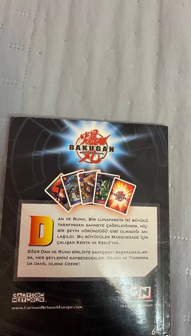 Bakugan İkili Savaş Çizgi Romanı - Görsel 2
