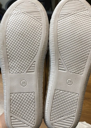 Bej Kadın Dolgu Topuk Deri Günlük Ayakkabı - Görsel 5