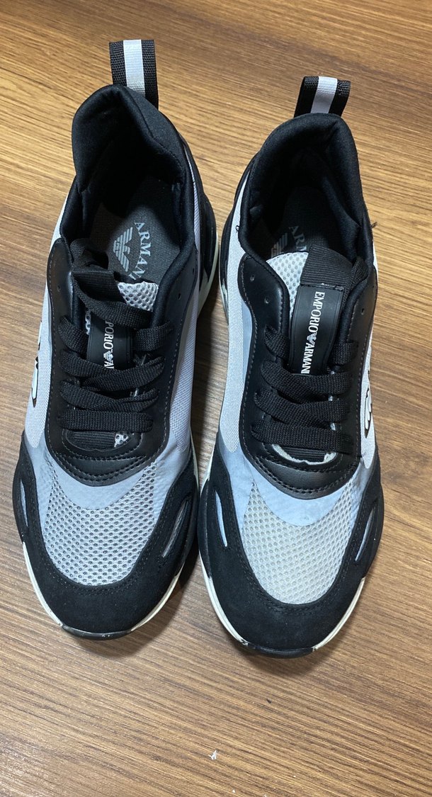 Gri Erkek Spor Ayakkabı Bağcıklı - Görsel 2