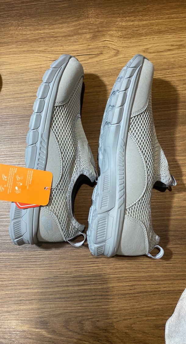 Beyaz Gri Stiletto Topuklu Spor Ayakkabı - Görsel 5