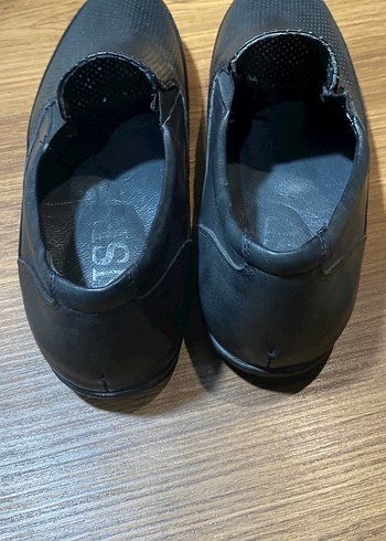 Siyah deri Erkek Klasik Ayakkabı - Görsel 3